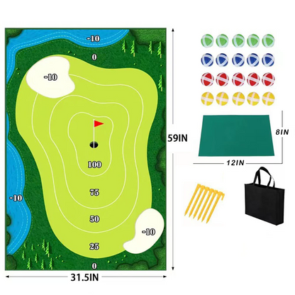 Swing Tech - Chipping Improvement Mat - Indoor Chipping Game